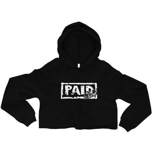 Crop Hoodie - Paid Label