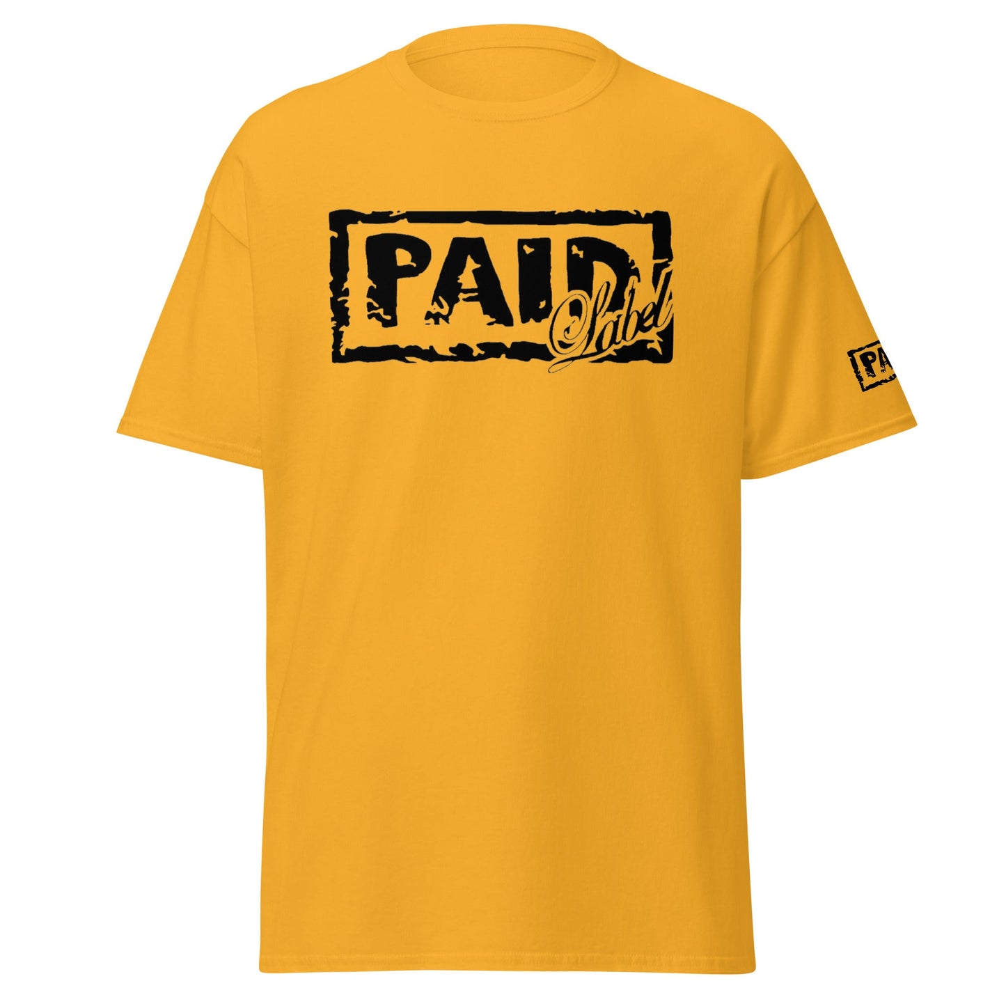 Men's classic tee - Black - Paid Label