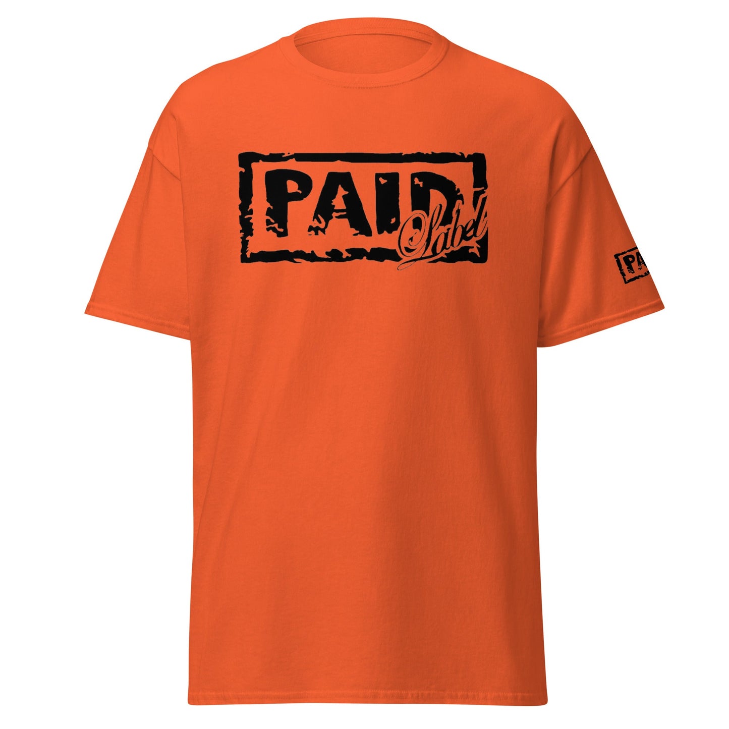 Men's classic tee - Black - Paid Label