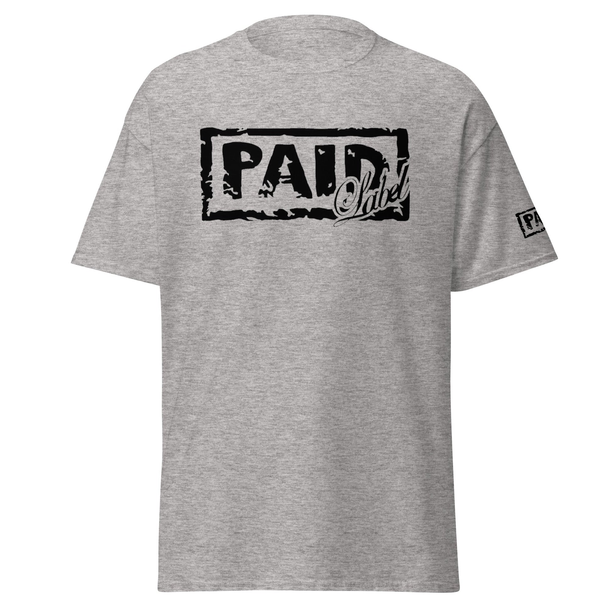 Men's classic tee - Black - Paid Label