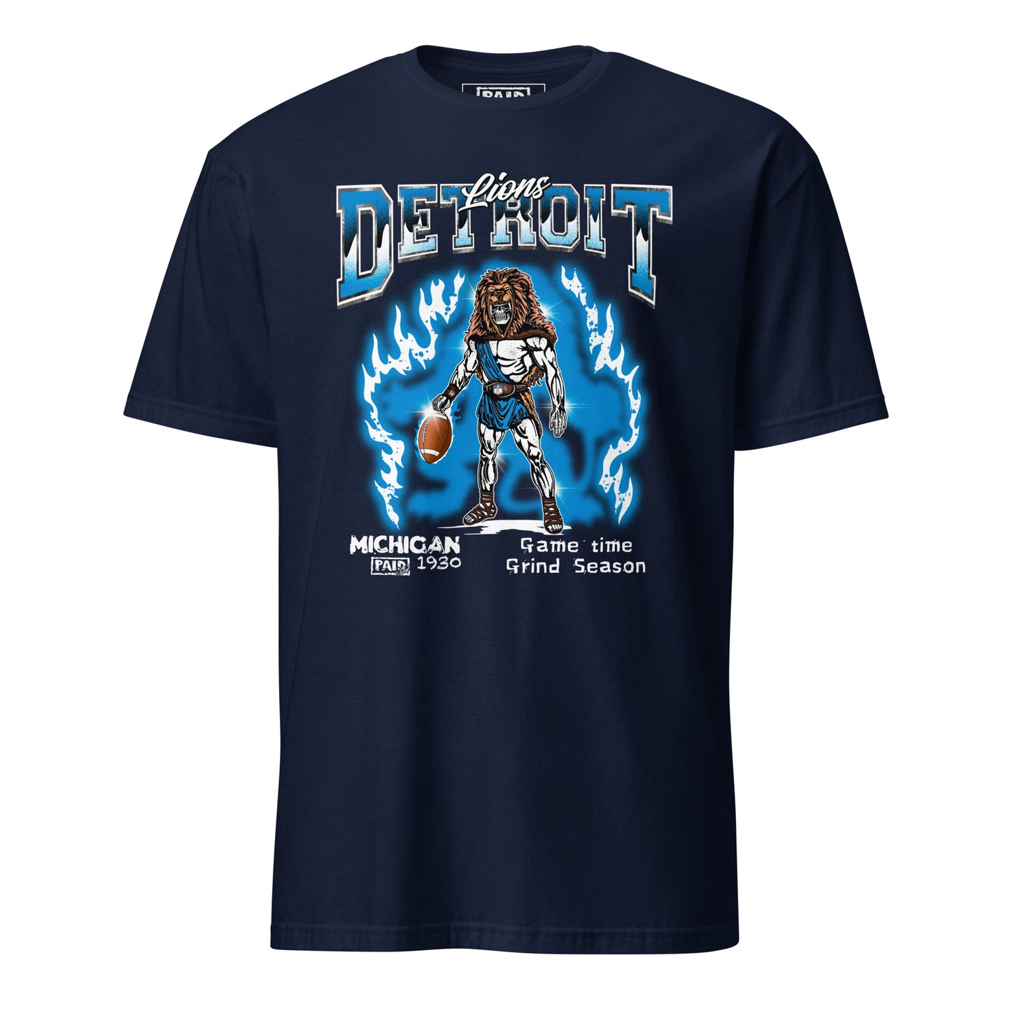 Detroit Lions Skeleton Tee