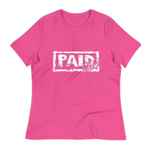 Women's Relaxed T - Shirt - Paid Label